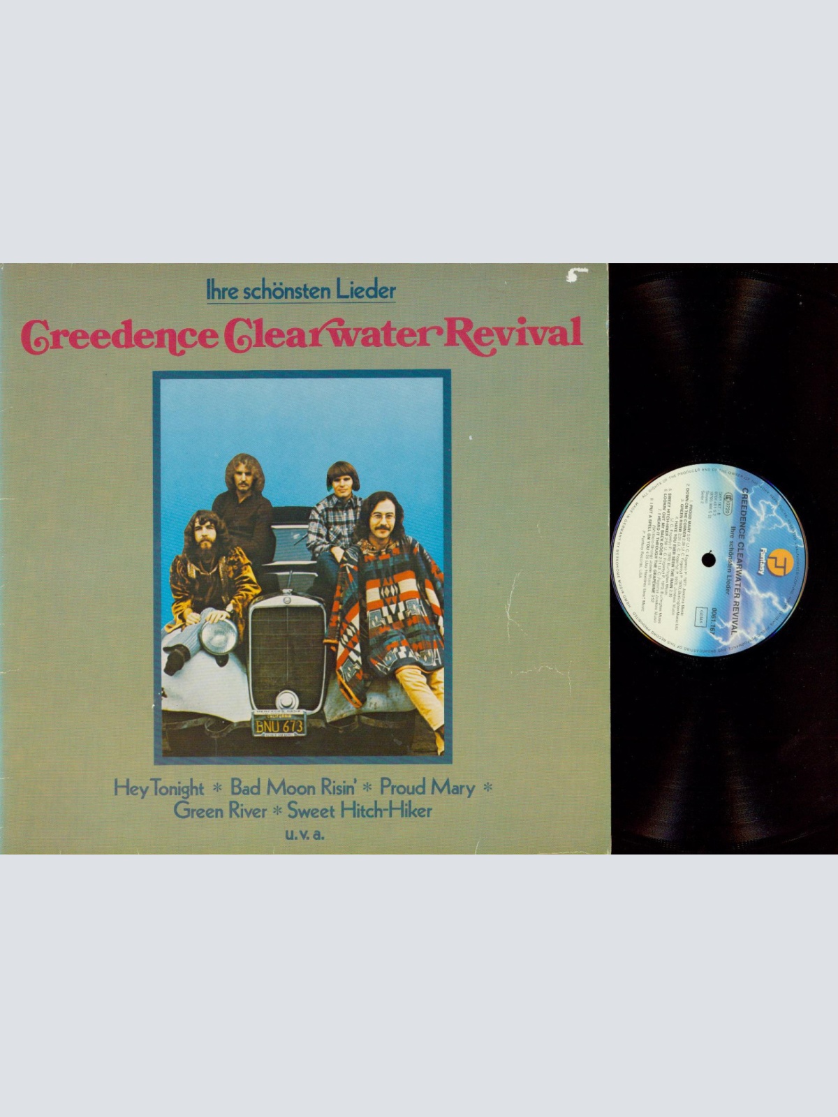 LP--CREEDENCE CLEARWATER REVIVAL-- IHRE SCHÖNSTEN LIEDER