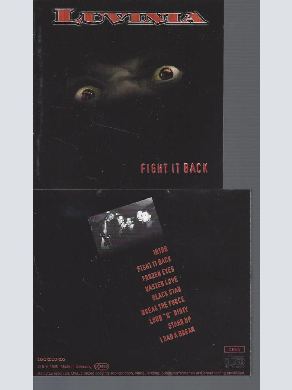 CD--LUVINIA FIGHT IT BACK