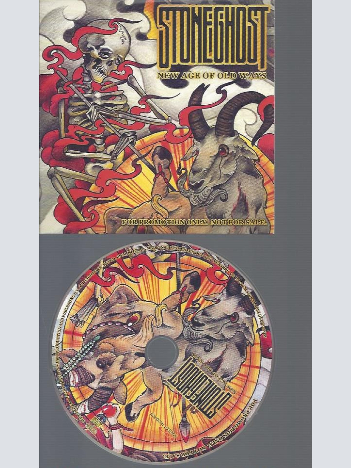 CD-STONEGHOST NEW AGE OLD WAYS--PROMO CARDSLEEVE 11 TRACKS