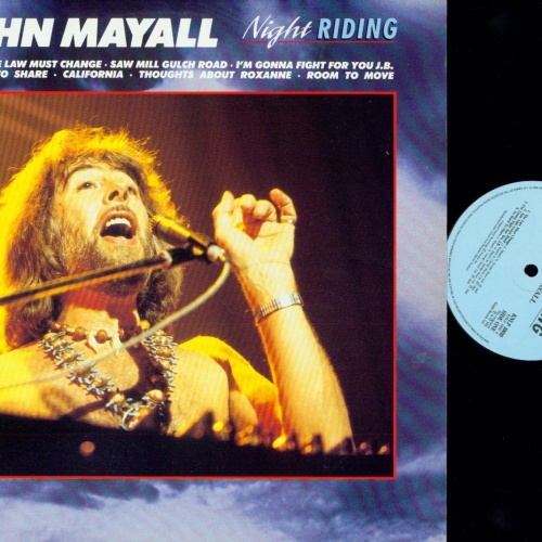 LP--John Mayall – Night Riding