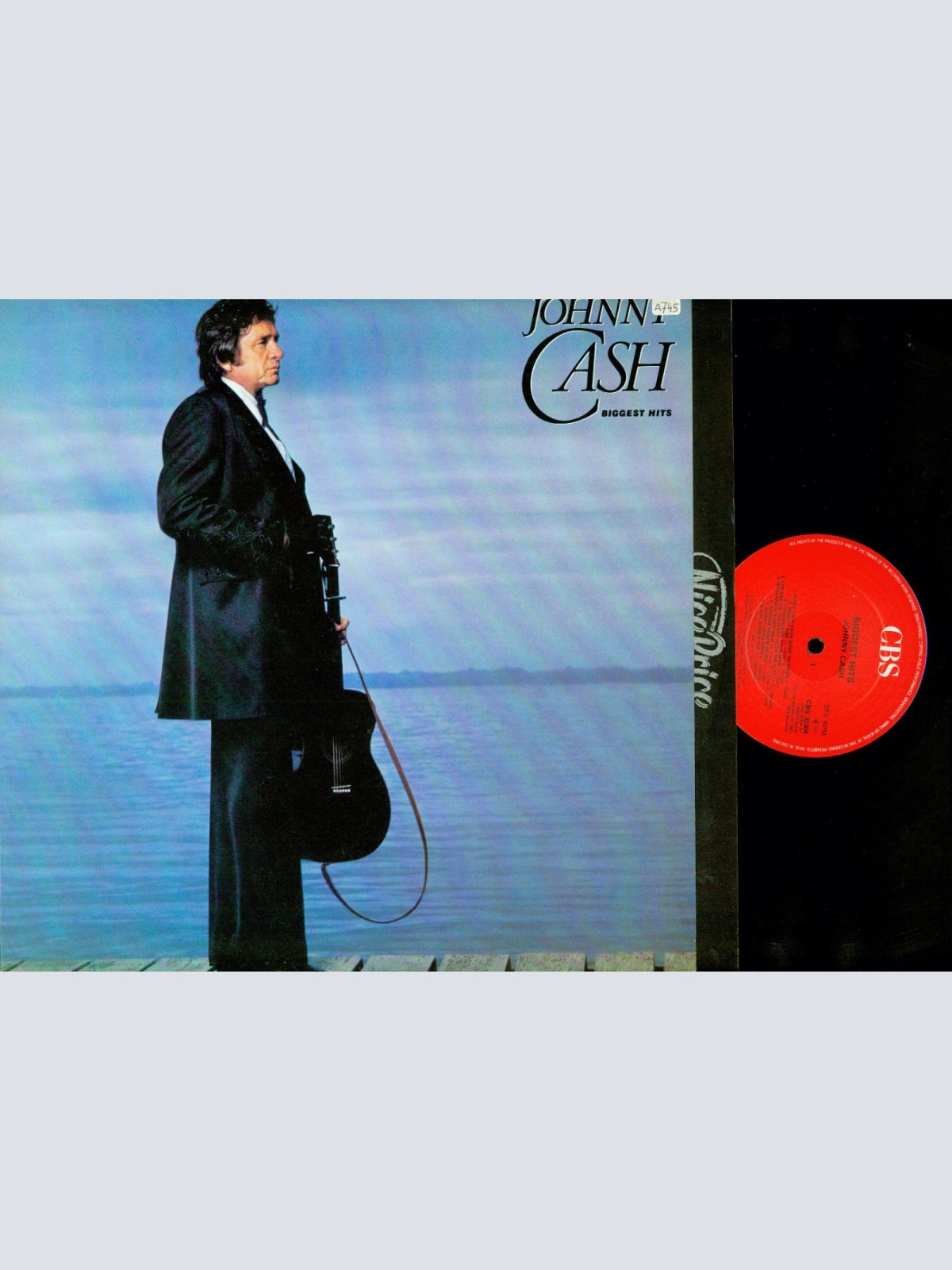 LP-- Johnny Cash  Biggest Hits --OIS