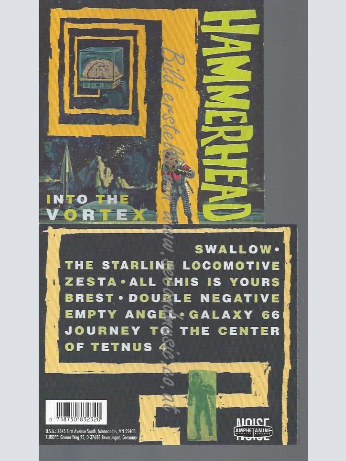 CD--HAMMERHEAD--INTO THE VORTEX -- |