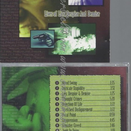 CD-- Adnauseam  Live Of Lies, Despite And Demise