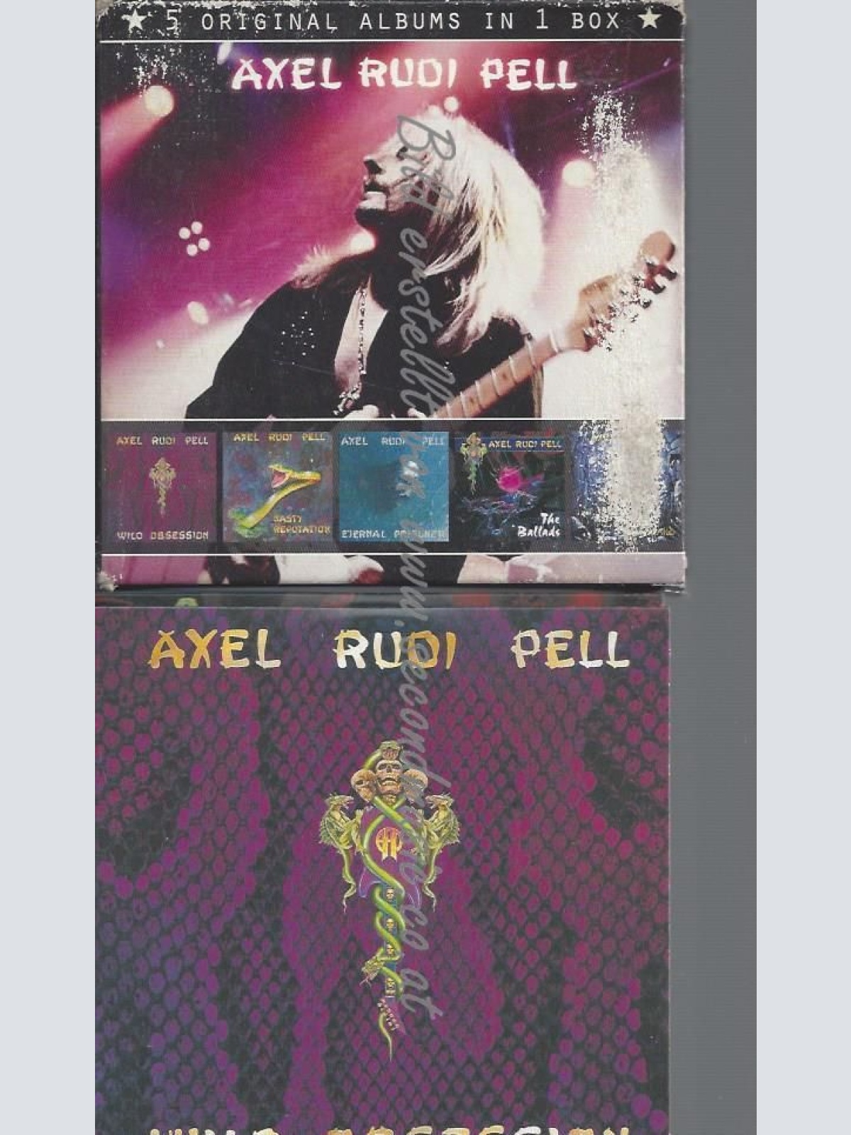 CD--AXEL RUDI PELL-- ORIGINAL ALBUMS IN  BOX |5 CD BOX-SET//