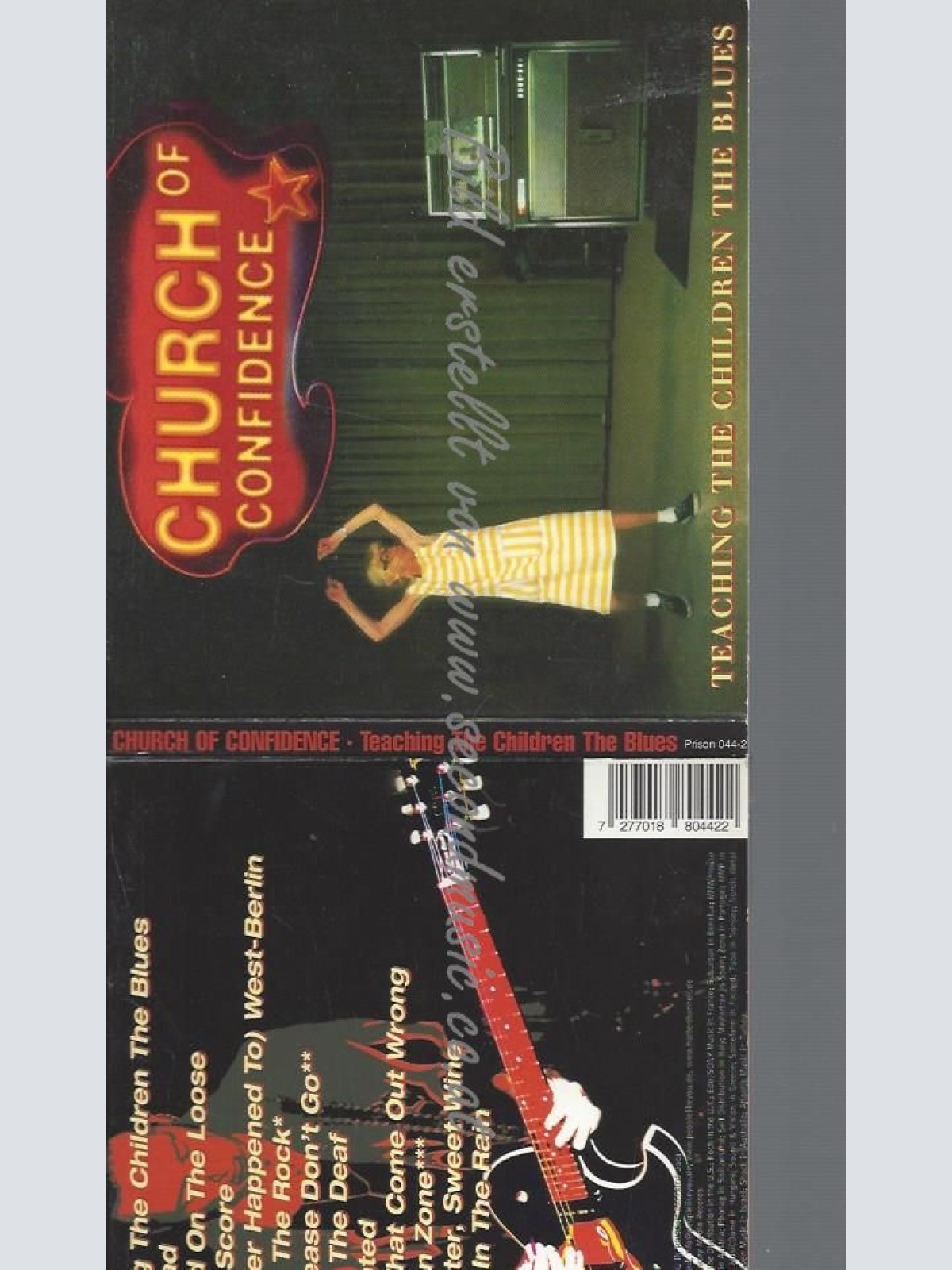 CD--CHURCH OF CONFIDENCE--TEACHING THE CHILDREN BLUES