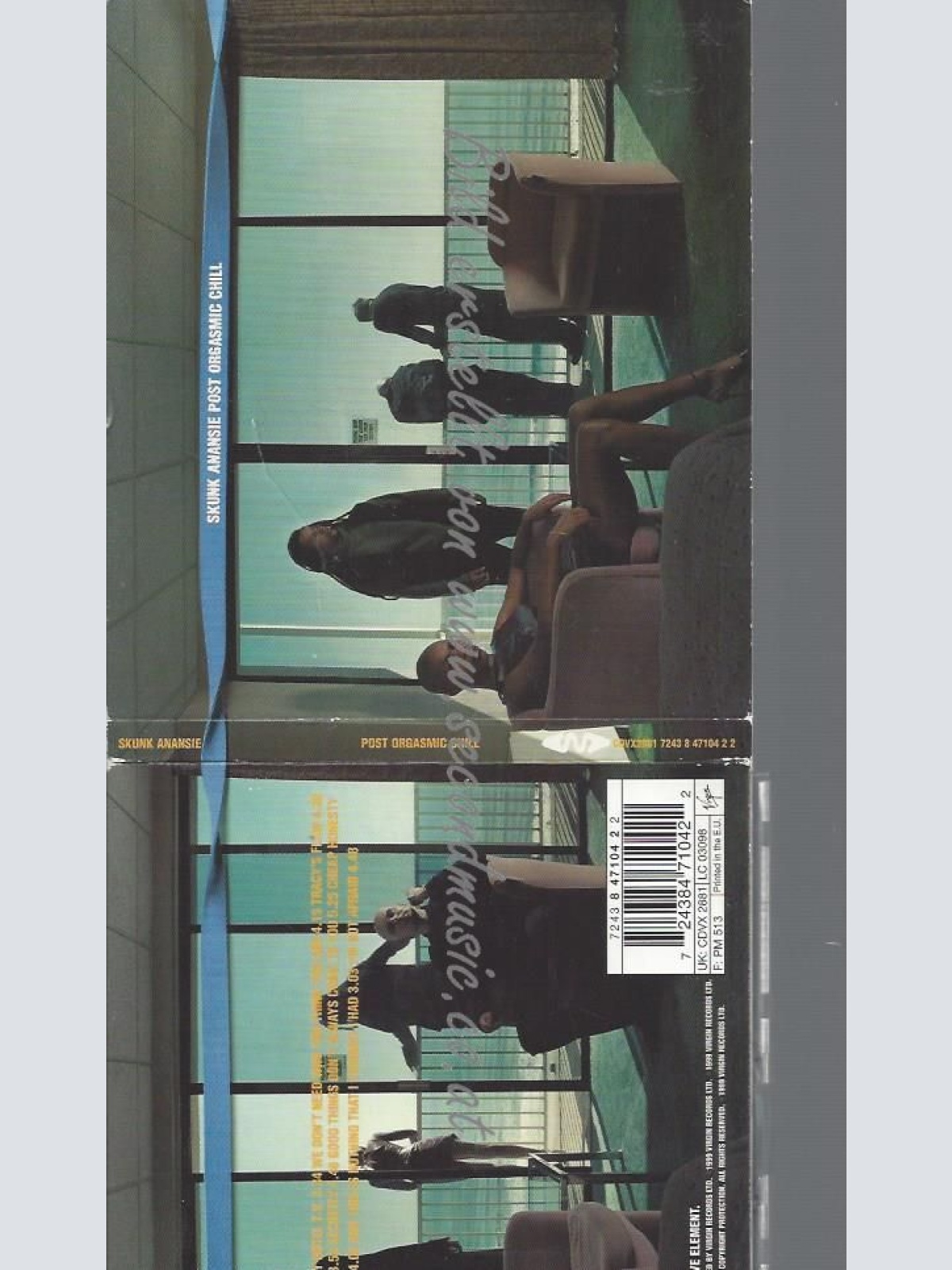 CD--SKUNK ANANSIE -POST ORGASMIC CHILL