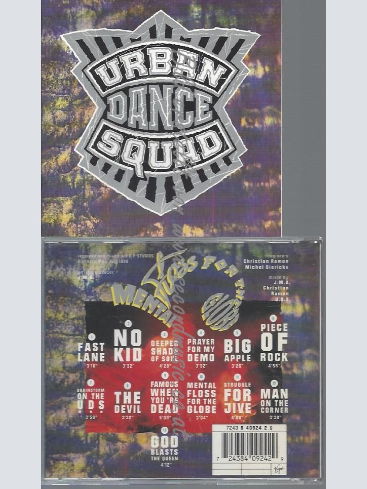CD--URBAN DANCE SQUAD--MENTAL FLOSS