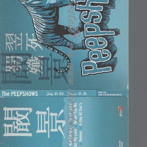CD--THE PEEPSHOWS--TODAY WE KILL...TOMORROW WE DIE