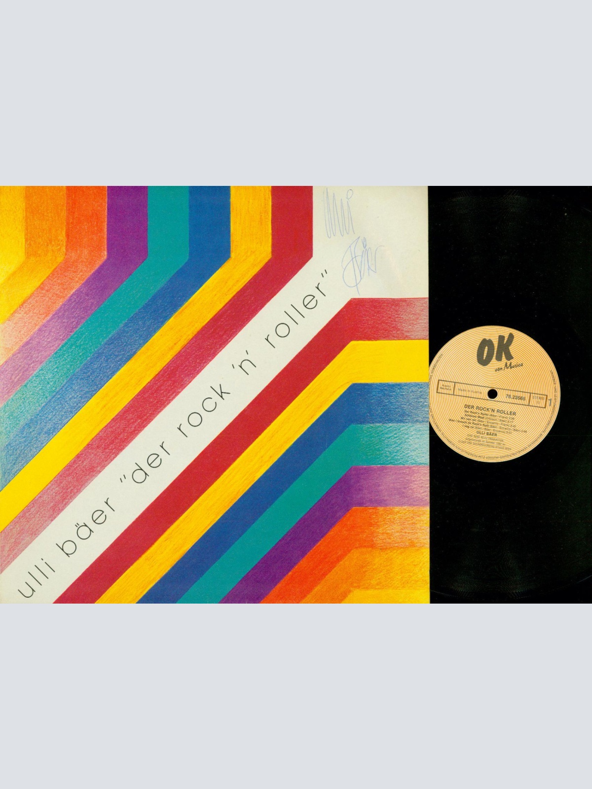 LP--ULLI BÄER DER ROCK N ROLLER //MIT AUTOGRAMM