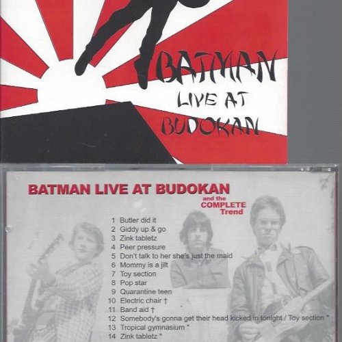 CD--  The Trend  Batman Live At Budokan