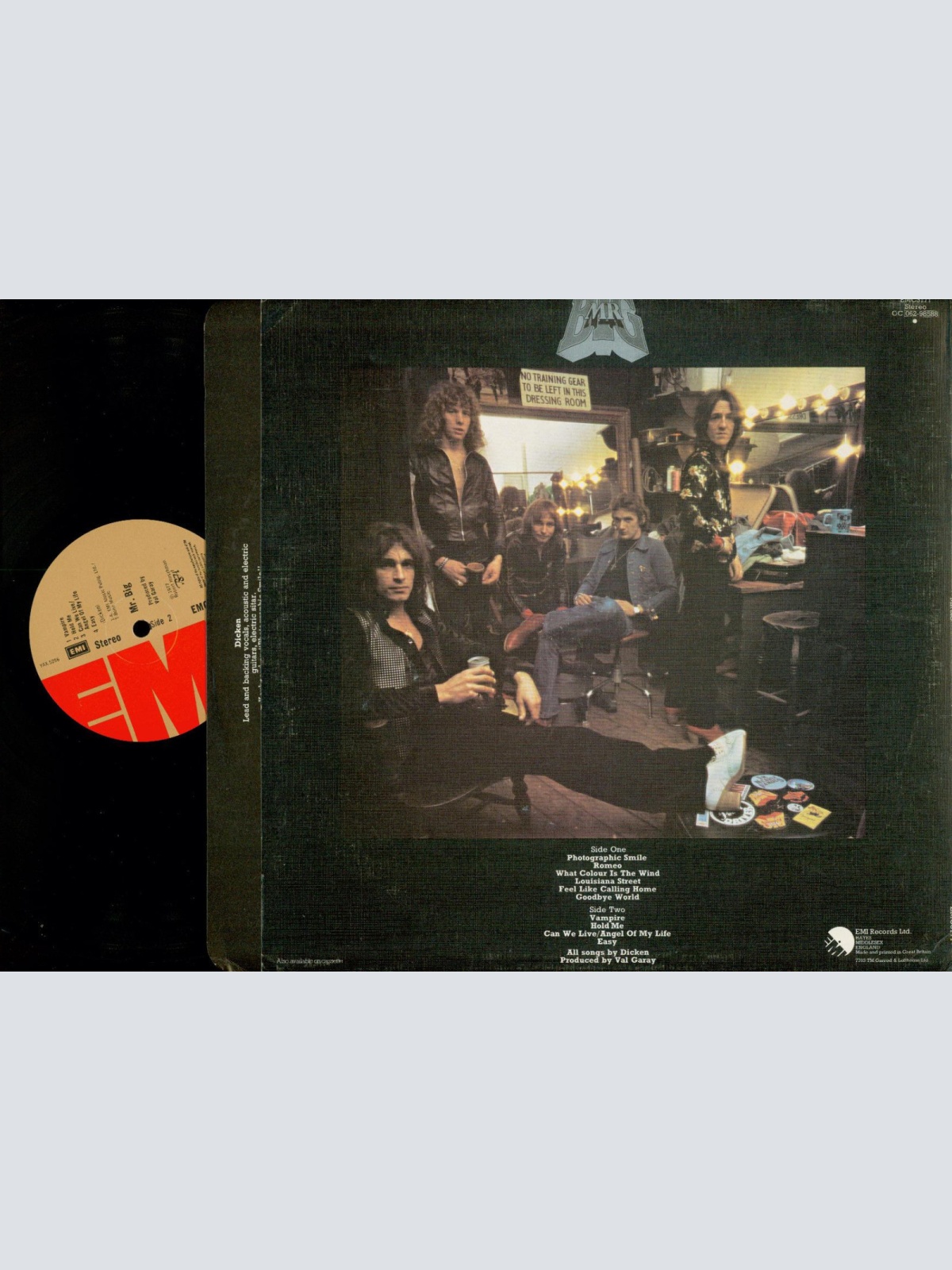 LP-- Mr. BiG – Mr. Big // ECM 1371 UK //OIS