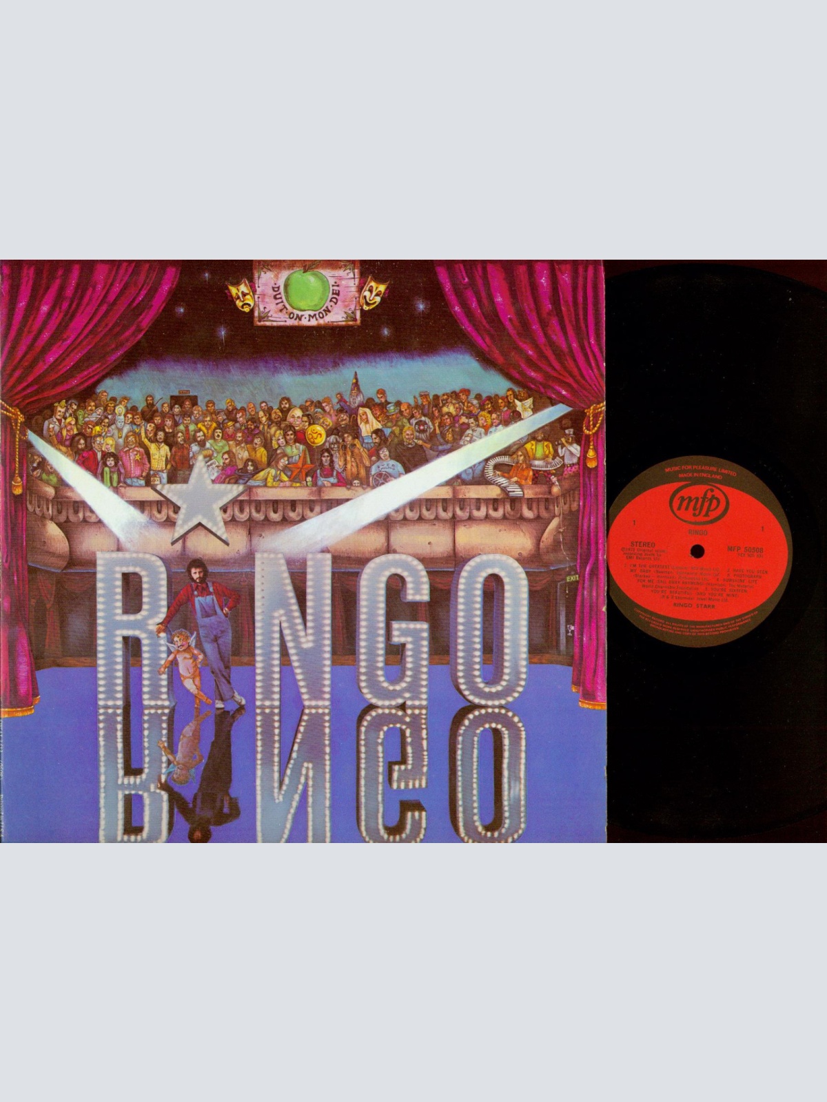 LP- Ringo Starr  Ringo // WITH BOOKLET //FOC// US LP