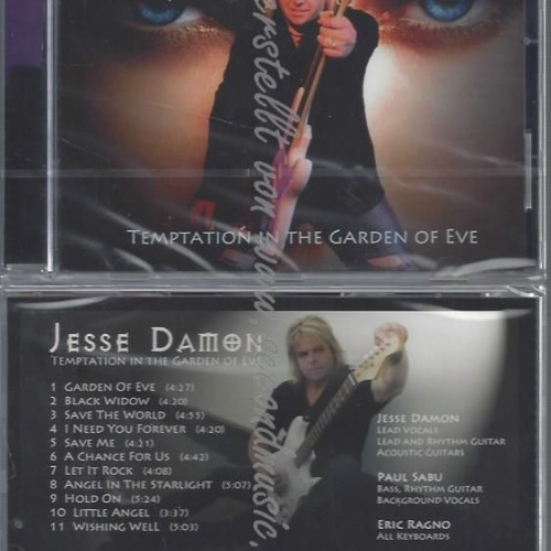CD--Temptation in the Garden of Eve //  Jesse Damon