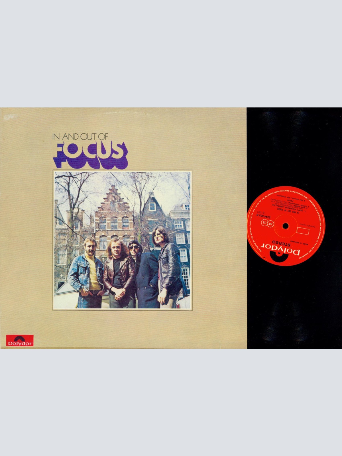 LP-- Focus  – In And Out Of Focus  // UK 1970