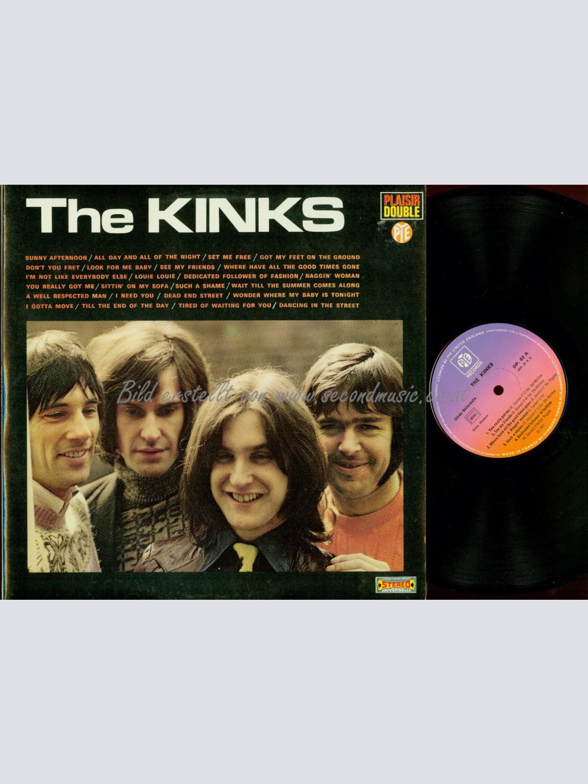 DLP-- The Kinks  The Kinks  // SAME //FRANCE