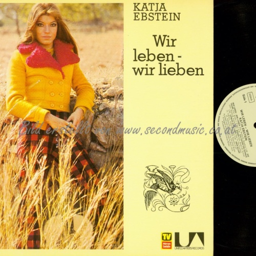 LP-Katja Ebstein  Wir Leben - Wir Lieben // FOC