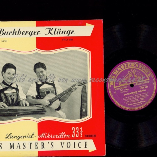LP--10"-GESCHWISTER BUCHBERGER BUCHBERGER KLÄNGE // VFLP 803