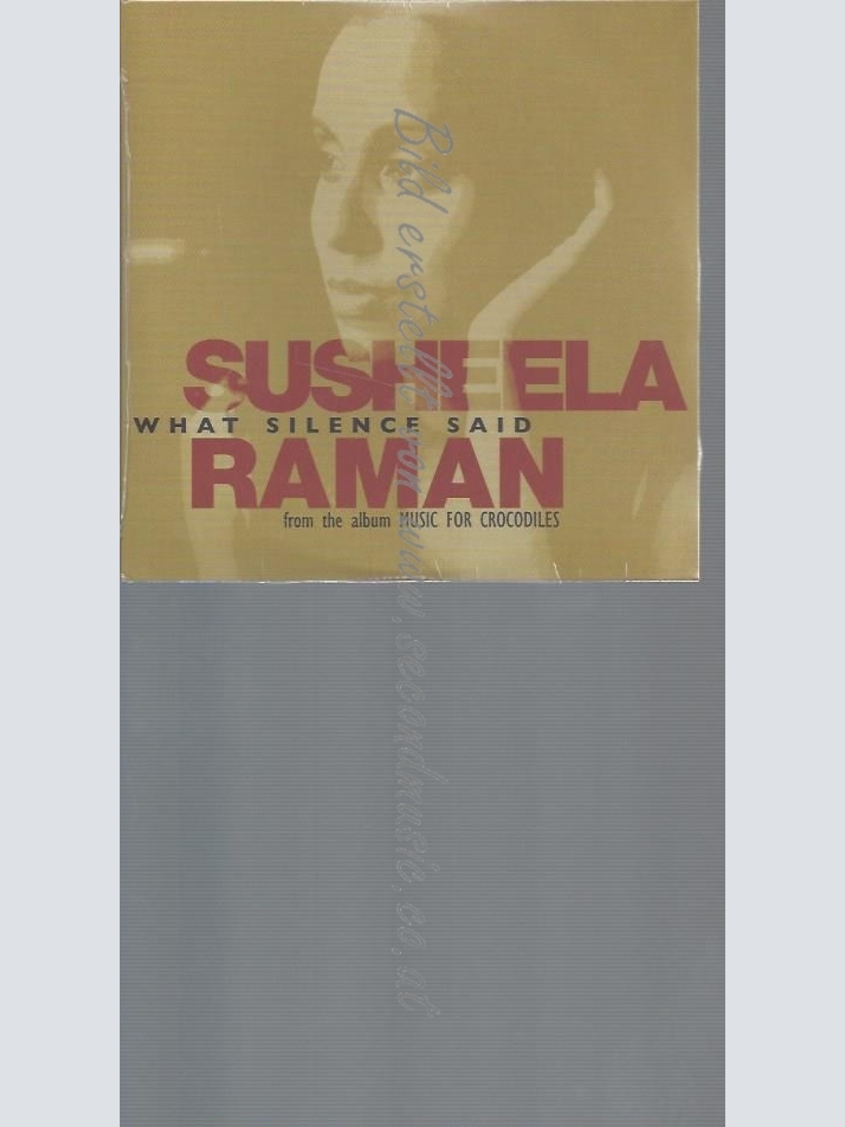 PROMO CD--SUSHEELA RAMAN--WHAT SILENCE SAID--2TR--NEW