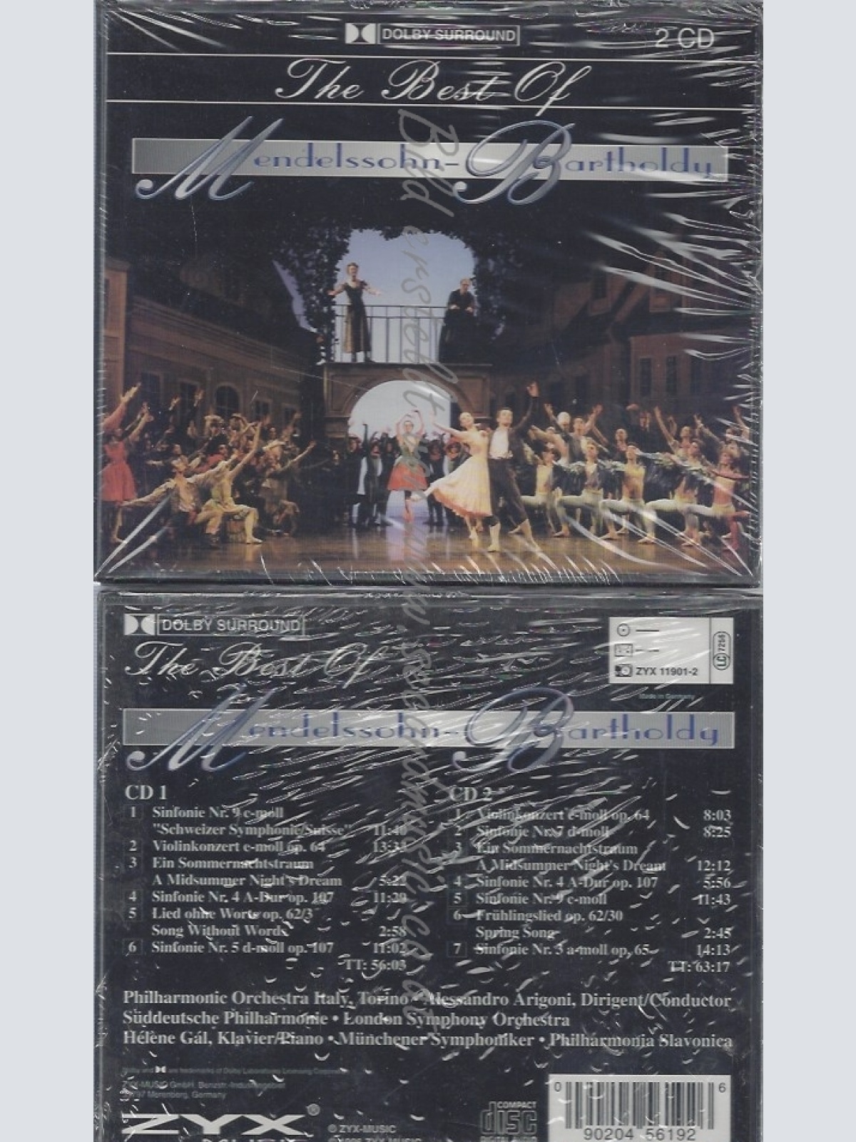 CD--VARIOUS UND FELIX MENDELSSOHN BARTHOLDY -- -- --CD -- THE BEST OF MENDELSSOH