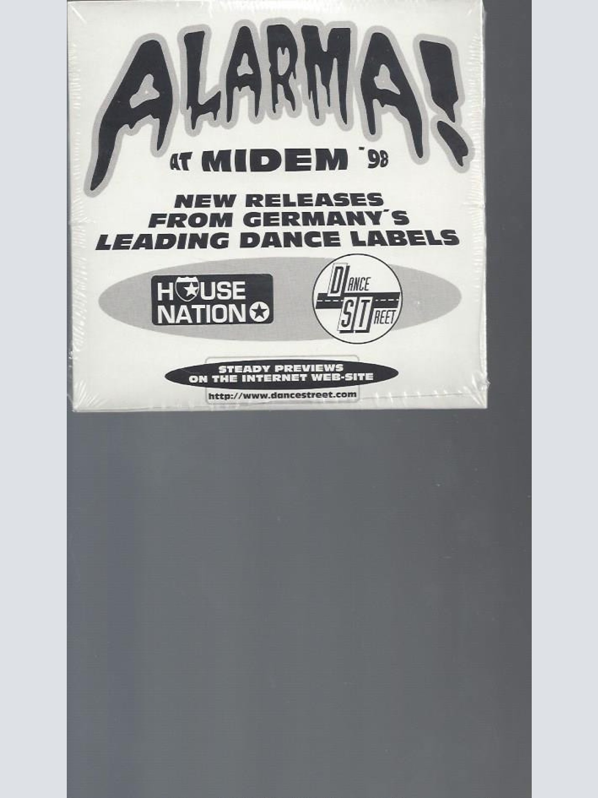 CD--ALARMA AT MIDEM 98--HOUSE NATION--17  TRACKS-PROMO