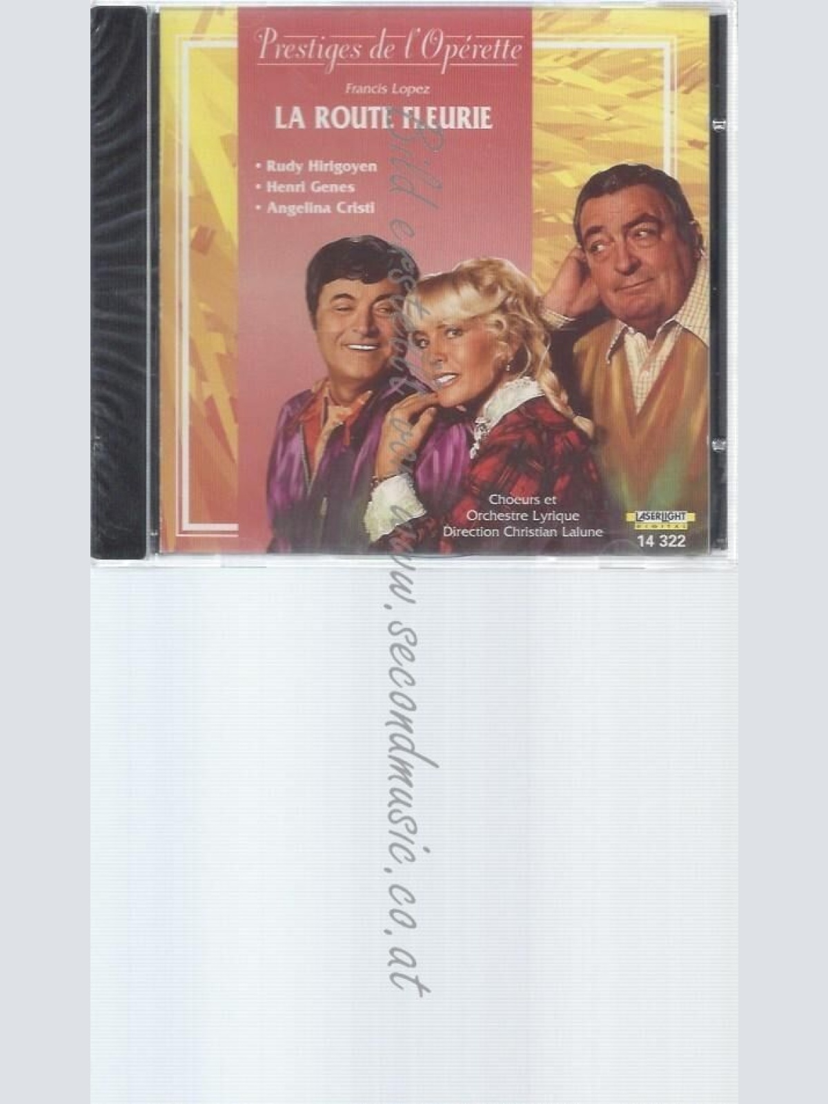 CD--LOPEZ, HIRIGOYEN, ORC.LYRIQUE UND LA --- LA ROUTE FLEURIE