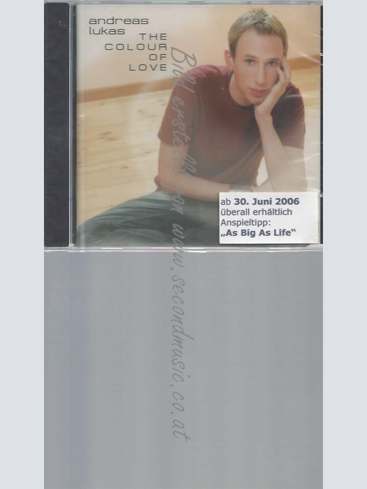 CD--ANDREAS LUKAS -- -- THE COLOUR OF LOVE