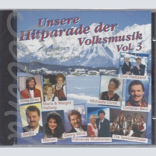 CD--HELLWIG, DUO TREIBSAND, ANDREAS UND VARIOUS -1995- -- HITPARADE DER VOLKSMUS