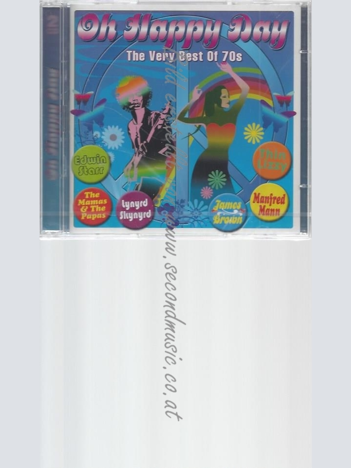 CD--VARIOUS--OH HAPPY DAY VERY BEST OF 70S | DOPPEL-CD