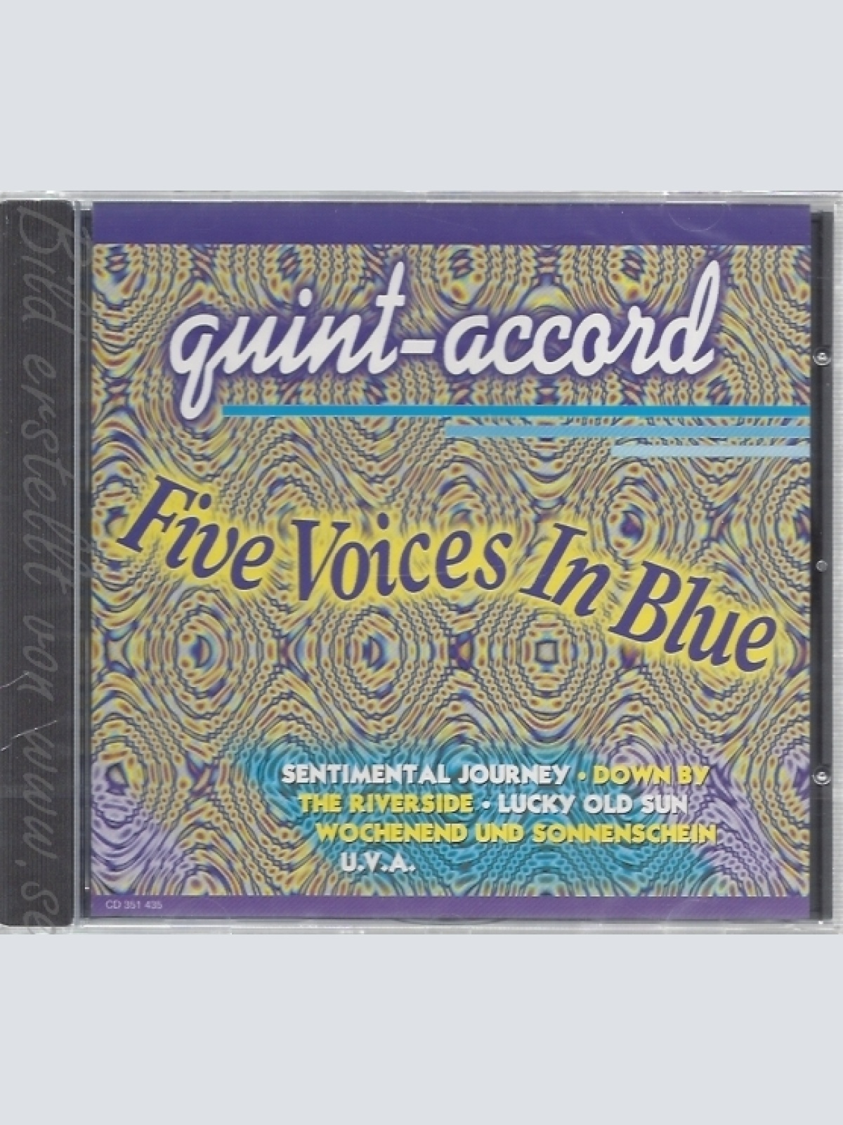 CD--QUINT ACCORD -1997- -- FIVE VOICES IN BLUE