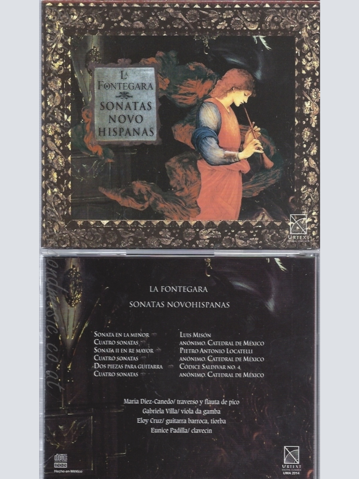 CD--LOCATELLI, MURCIA UND MISON -- --- SONATAS FROM NEW SPAIN