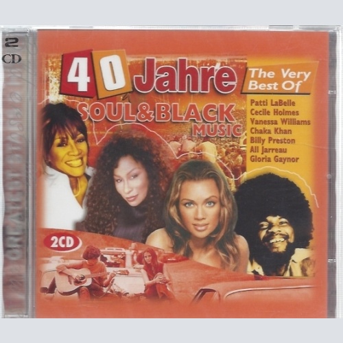 CD--VARIOUS ARTISTS -- --2CD -- 40 JAHRE --RECORDINGS --SOUL & BLACK MUSIC