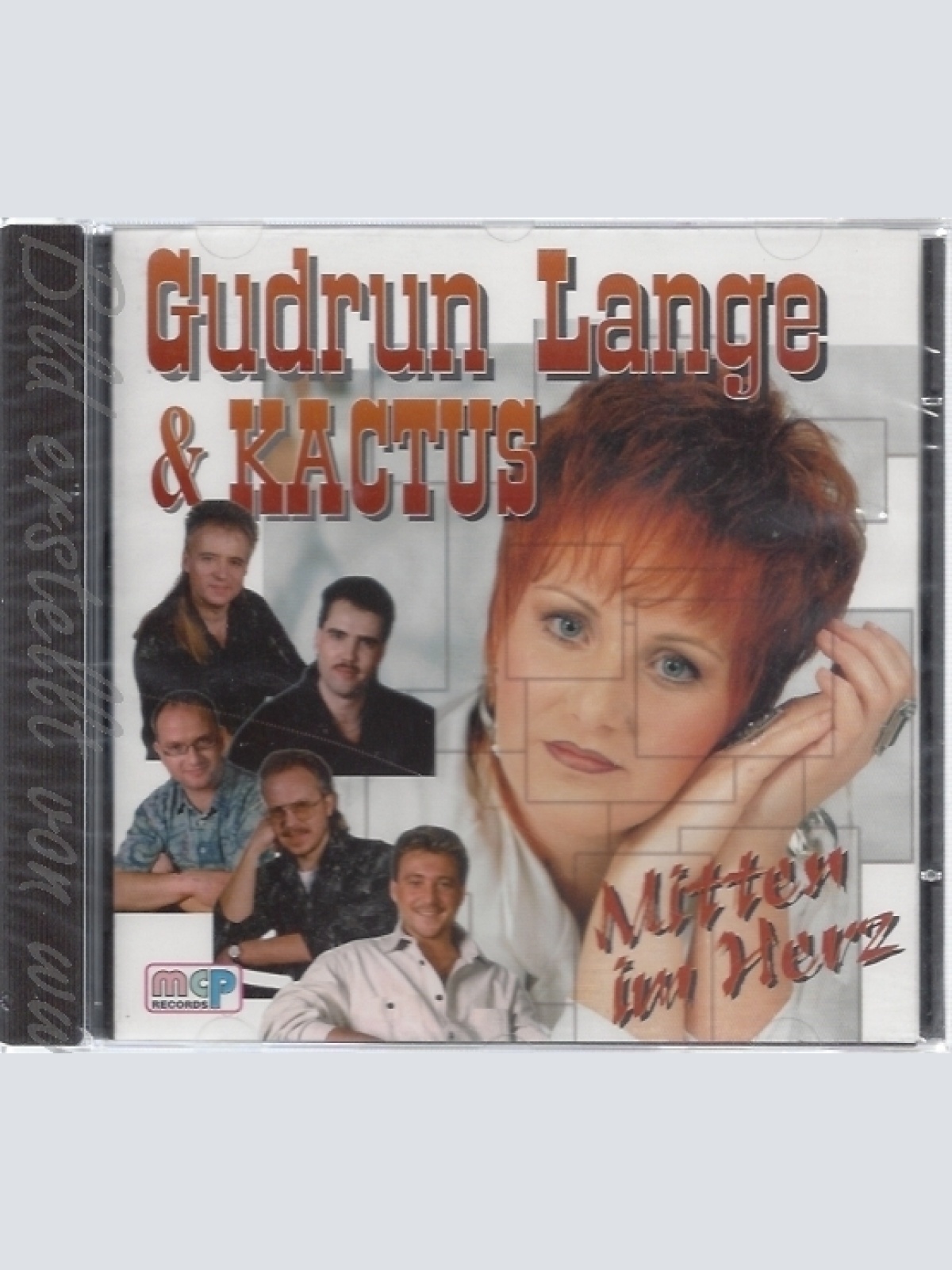 CD--GUDRUN LANGE & KACTUS--MITTEN INS HERZ