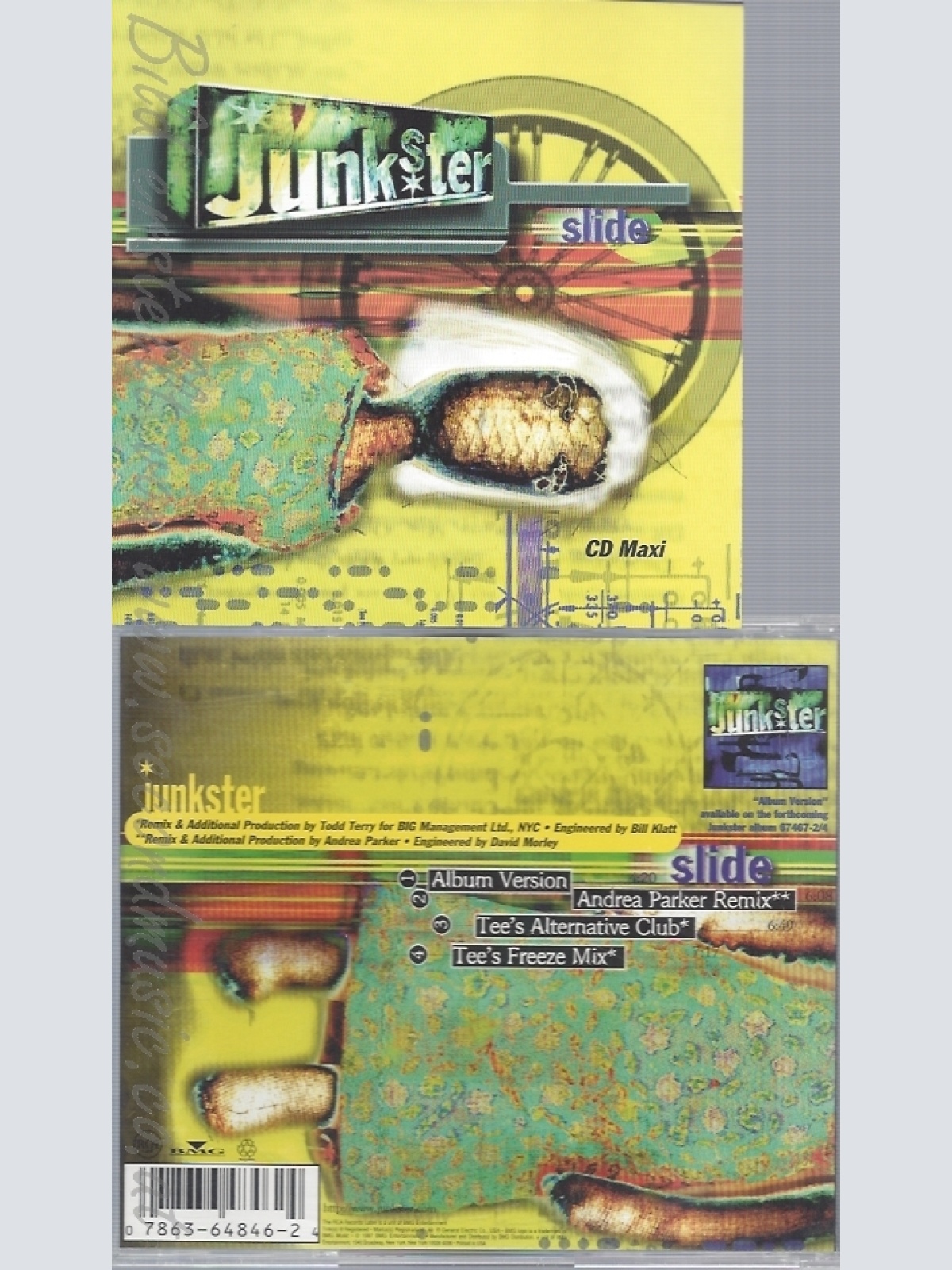 CD-- JUNKSTER -- --- SLIDE