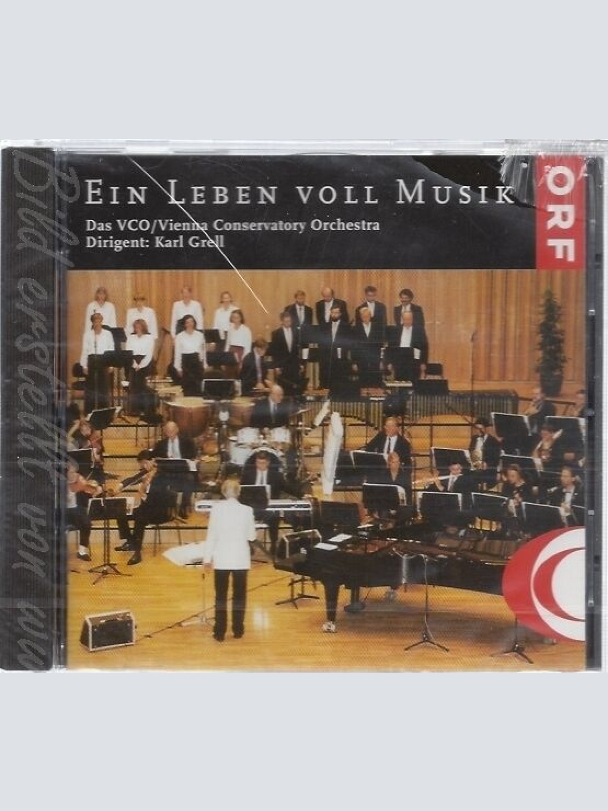 CD--KARL GRELL, VCO, GRELL UND VIENNA CONSERVATORY ORCH -- -- EIN LEBEN VOLL MUS