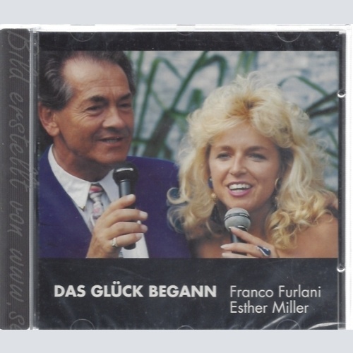 CD--FRANCO FURLANI--ESTHER MILLER--DAS GLÜCK BEGANN