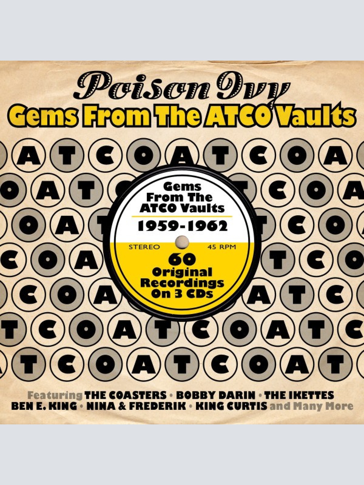3xCD, Comp Various - Poison Ivy (Gems From The ATCO Vaults 1959-1962)