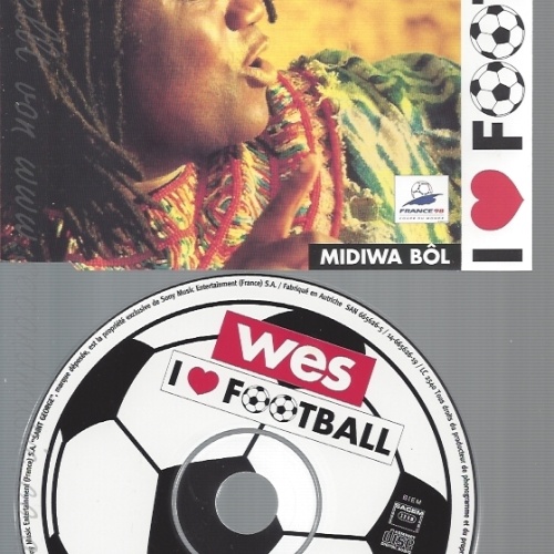 CD--WES -- - SINGLE -- I LOVE FOOTBALL
