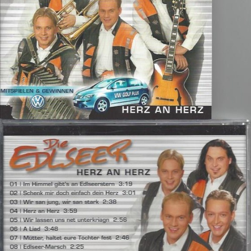 CD--DIE EDLSEER --HERZ AN HERZ --NEU ---