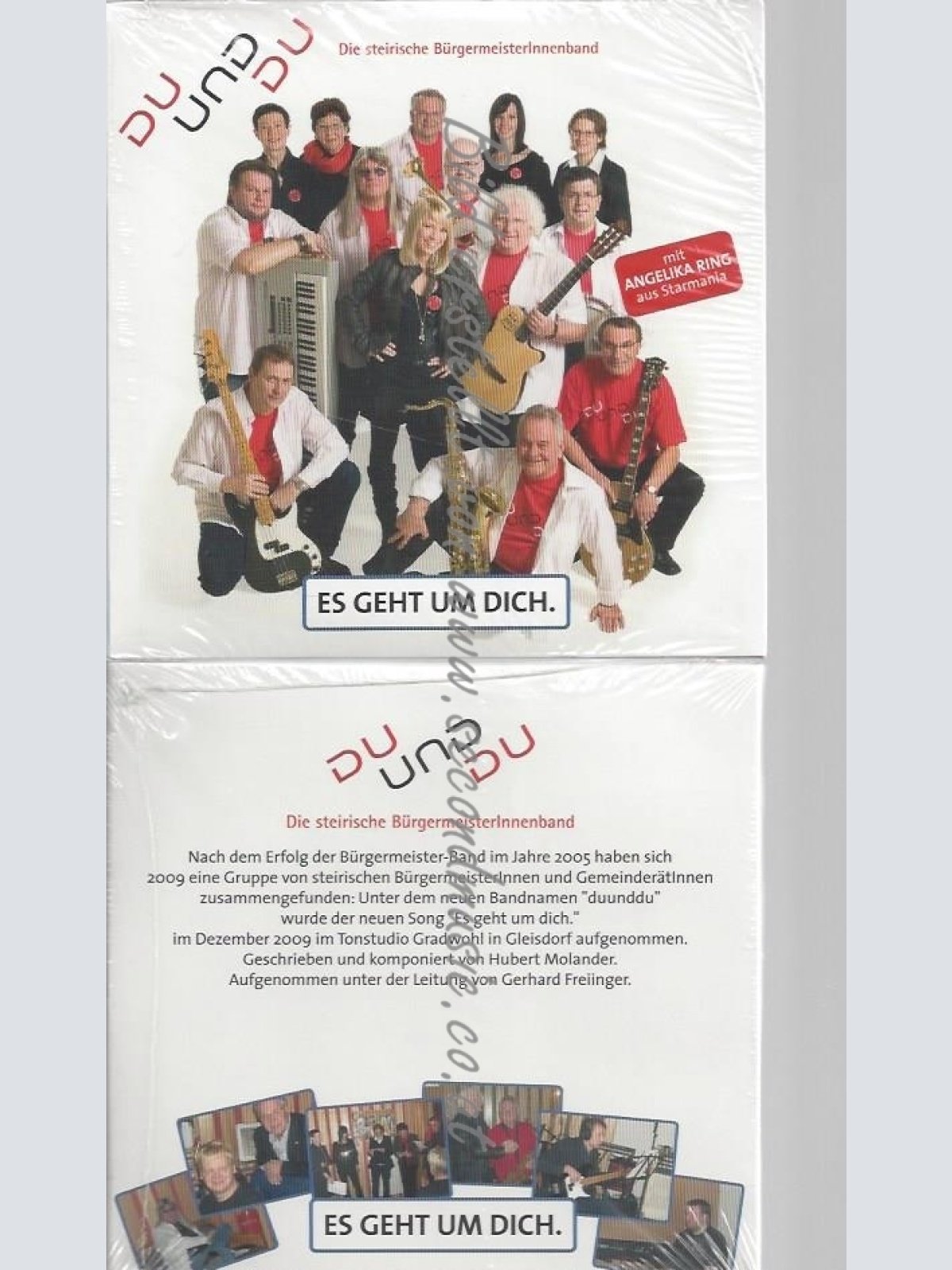 CD--DIE STEIRISCHE BÜRGERMEISTERINNENBAND--DU UND DU--ES GEHT UM DICH --