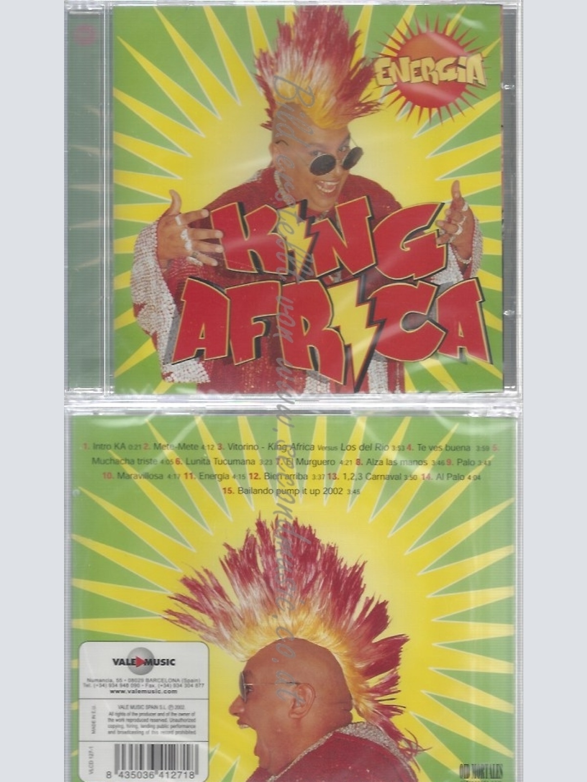CD--KING AFRICA -- -- ENERGIA