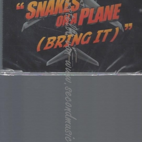 PROMO CD--COBRA STARSHIP--SNAKES ON A PLANE--1TR--NEW