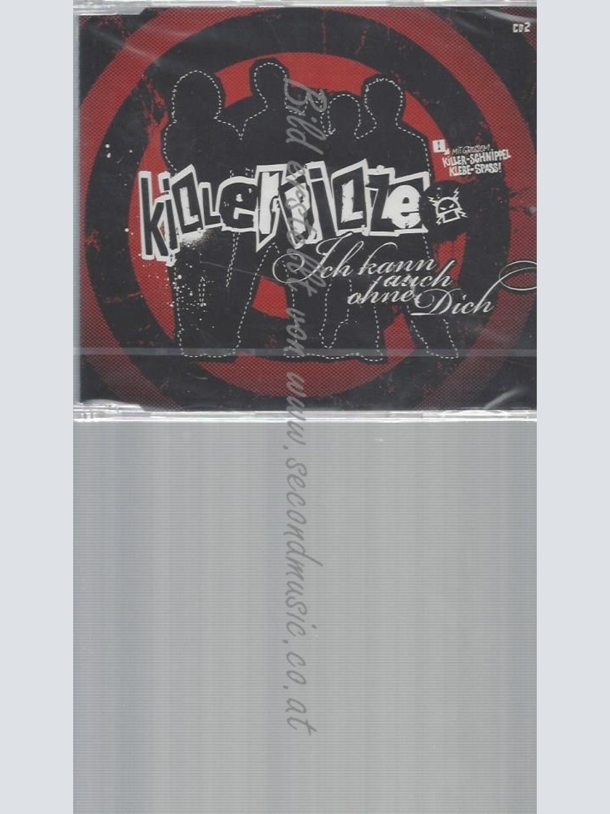 CD--KILLERPILZE --ICH KANN AUCH OHNE DICH  ----CD 2-