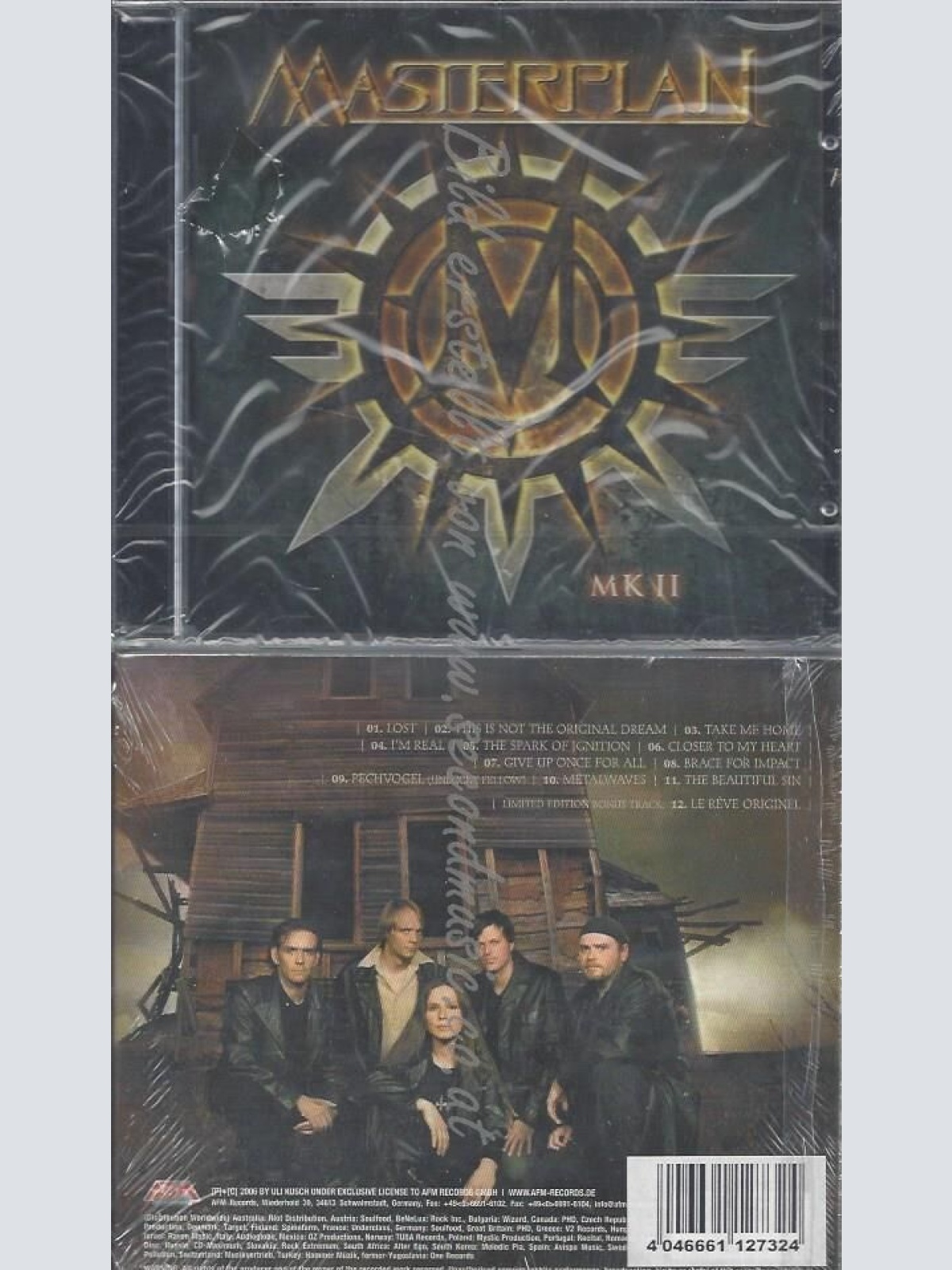 CD--MASTERPLAN UND BEAUTIFUL SIN--THE MASTER'S SIN | DOPPEL-CD-MK II