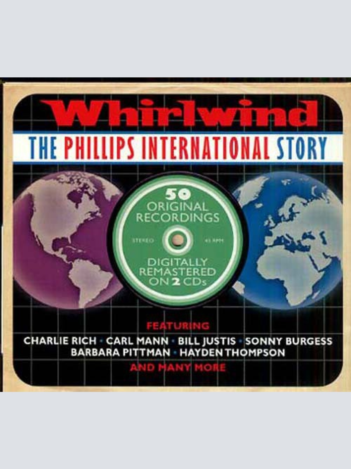 2xCD, Comp, RM Various - Whirlwind - The Phillips International Story