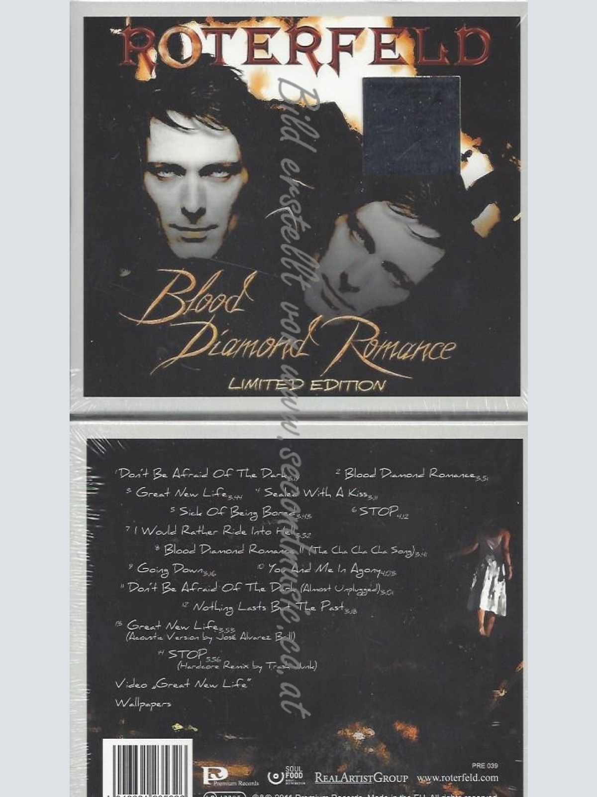 CD--ROTERFELD--BLOOD DIAMOND ROMANCE -LIMITED EDITION INKL. 4 BONUS TRACKS-