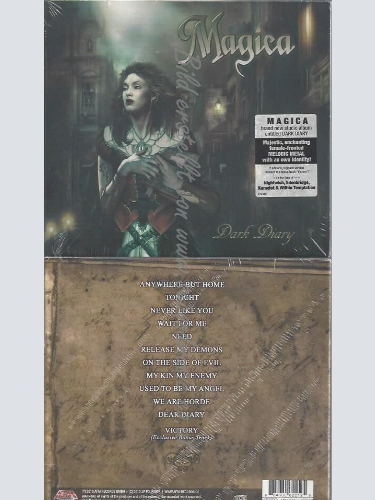 CD--MAGICA--DARK DIARY -LIMITED DIGIPAK-| LIMITED EDITION