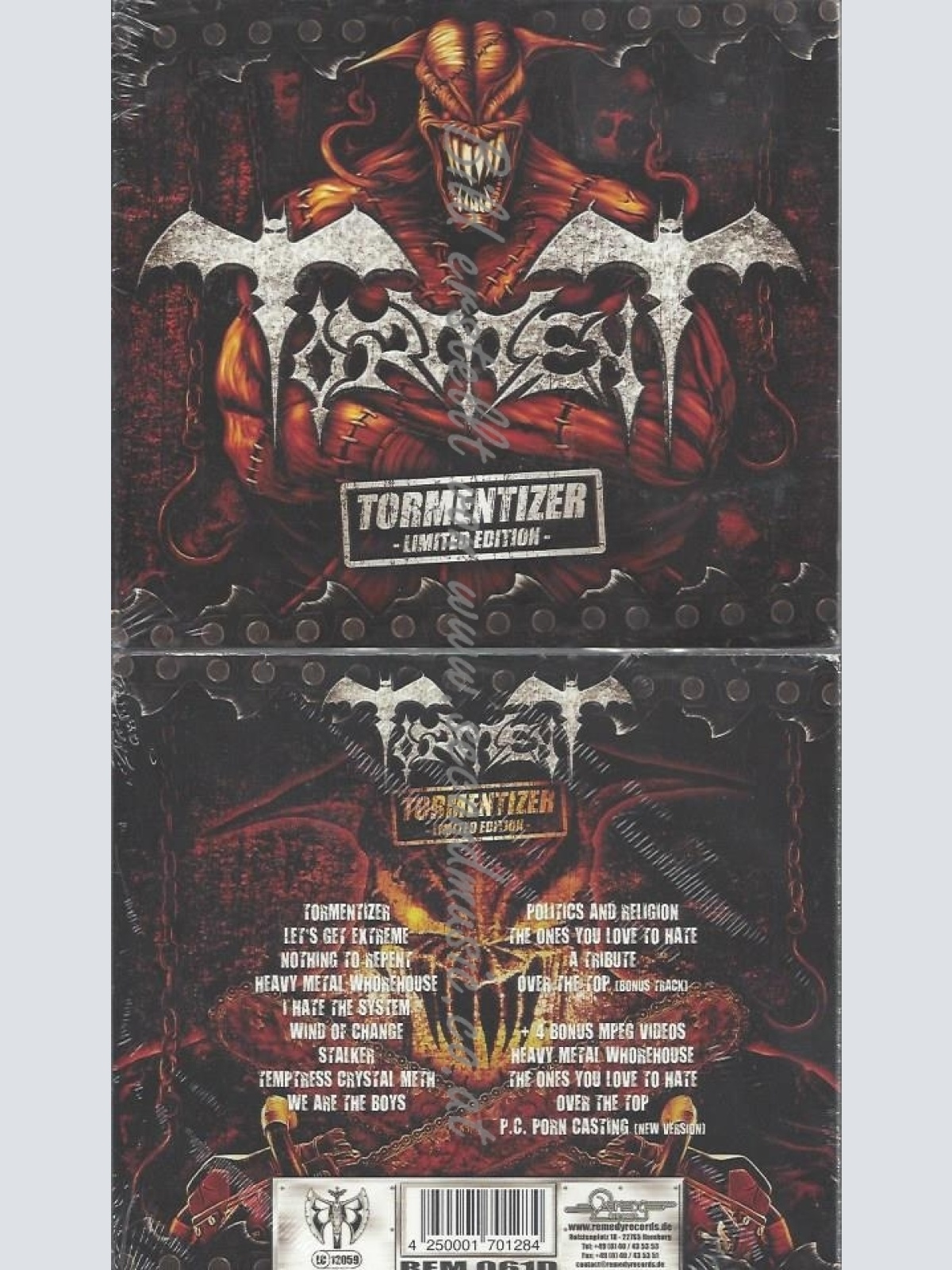 CD--TORMENT--TORMENTIZER DIGI | LIMITED EDITION
