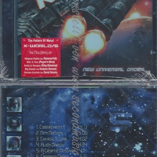 CD--X-WORLD/5--NEW UNIVERSAL ORDER