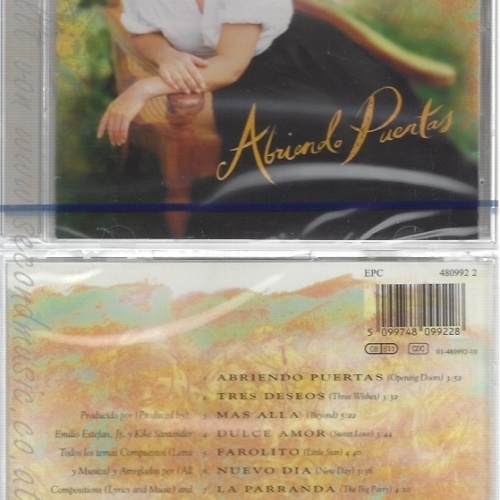 CD--NM-SEALED-GLORIA ESTEFAN -1995- -- ABRIENDO PUERTAS