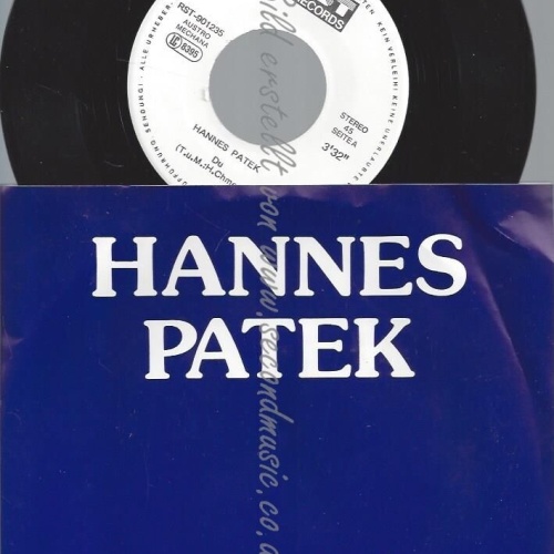 7"--HANNES PATEK-HORST CHMELA-DU--DIE GASSENKINDER--NEW--